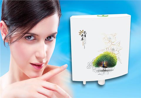 和佳庭超薄水箱（香飄飄印孔雀開(kāi)屏）